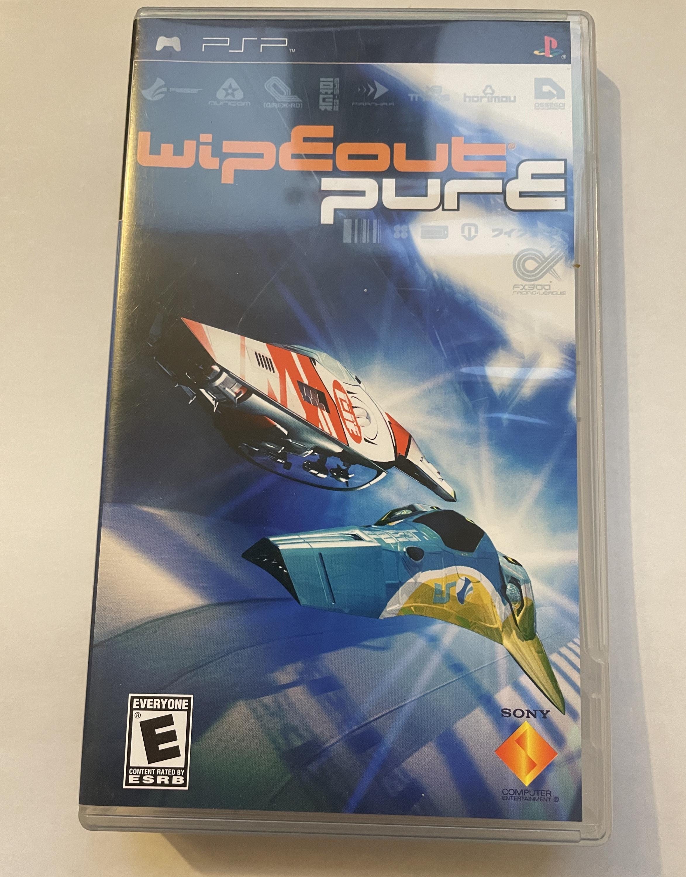 Sony Psp Game Wipeout Pure - Etsy