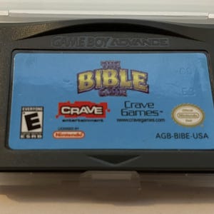 Authentieke Game Boy Advance The Bible Game Cart