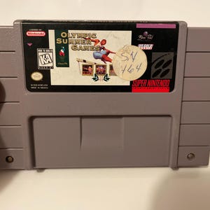 Authentieke Super Nintendo Olympische Zomerspelen Atlanta 96 cart