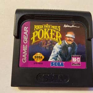 本物のセガ ポーカーフェイス ポールのポーカーゲームカート