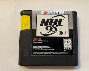 Juego auténtico de NHL 98 de Sega Genesis