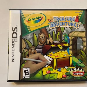 Authentieke DS Crayola Treasure Adventures-gamewagen
