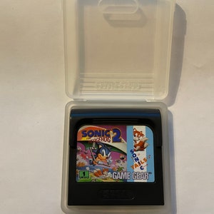 Authentieke Sega Game Gear Sonic the Hedgehog 2 Game Cart