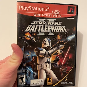 PS2 Star Wars battlefront 2   Game