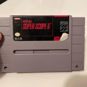 Authentieke Super Nintendo Super Scope 6-wagen