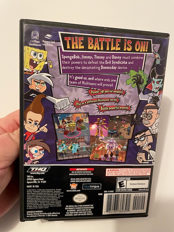 GC Nicktoons Unite Game - Etsy