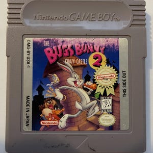 Authentieke Game Boy Crazy Castle 2-gamewagen