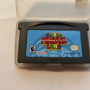 Authentieke Game Boy Advance Mario Pinball Land Game Cart