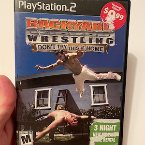 PS2 Backyard Wrestling Game