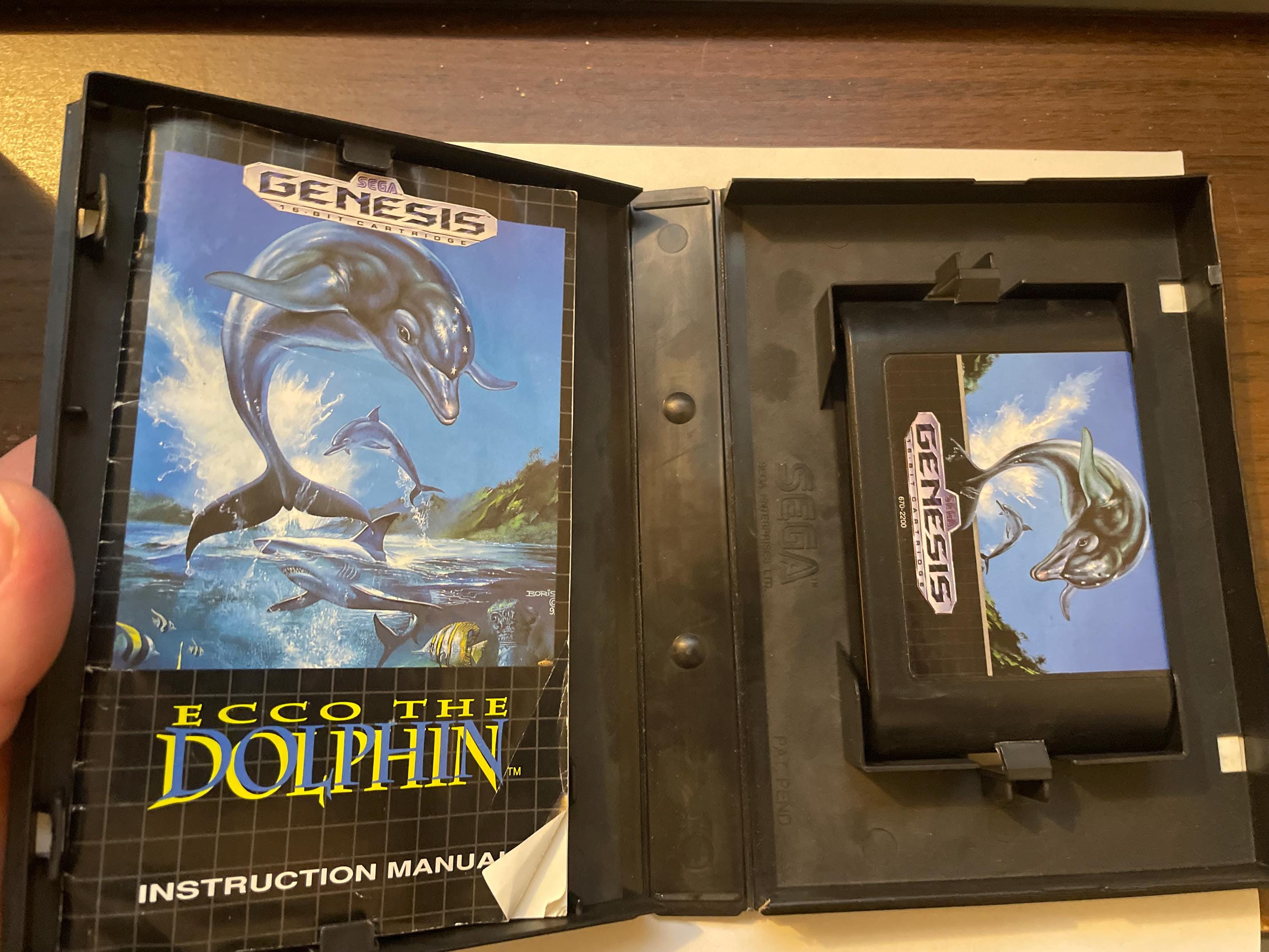 Authentic Sega Ecco the Dolphin Game - Etsy