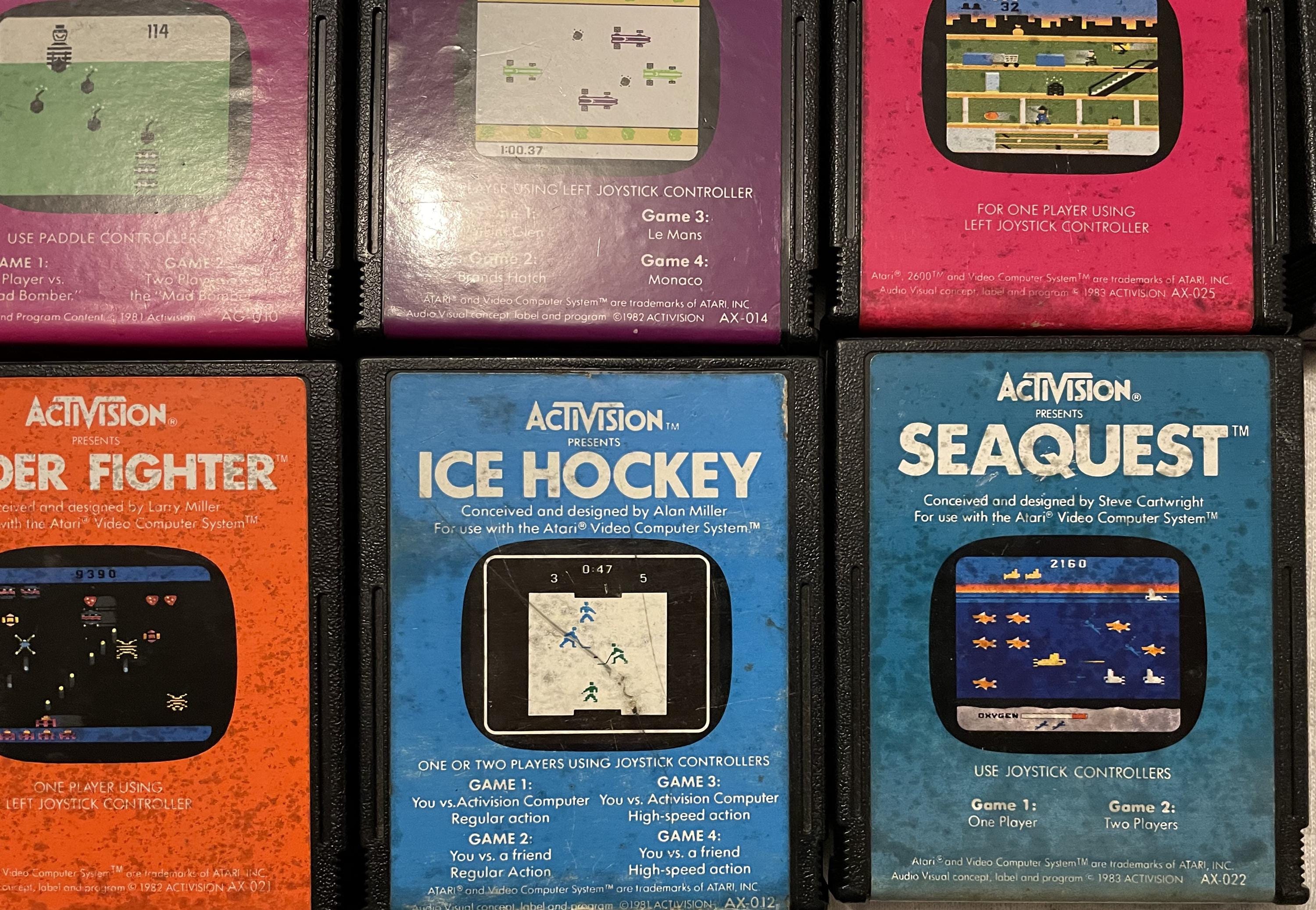 Atari 2600 Games Activision 3 - Etsy