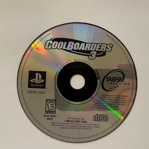 Sony ps1 Loose game Cool Boarders 3