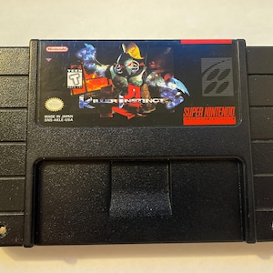 本物のスーパーファミコン Killer Instinct ゲームカート