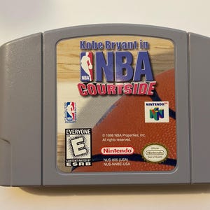 Authentieke Nintendo 64 KB NBA Courtside-gamewagen