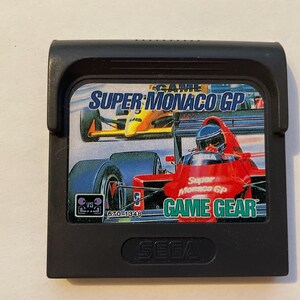 Authentieke Sega Super Monaco GP-gamewagen