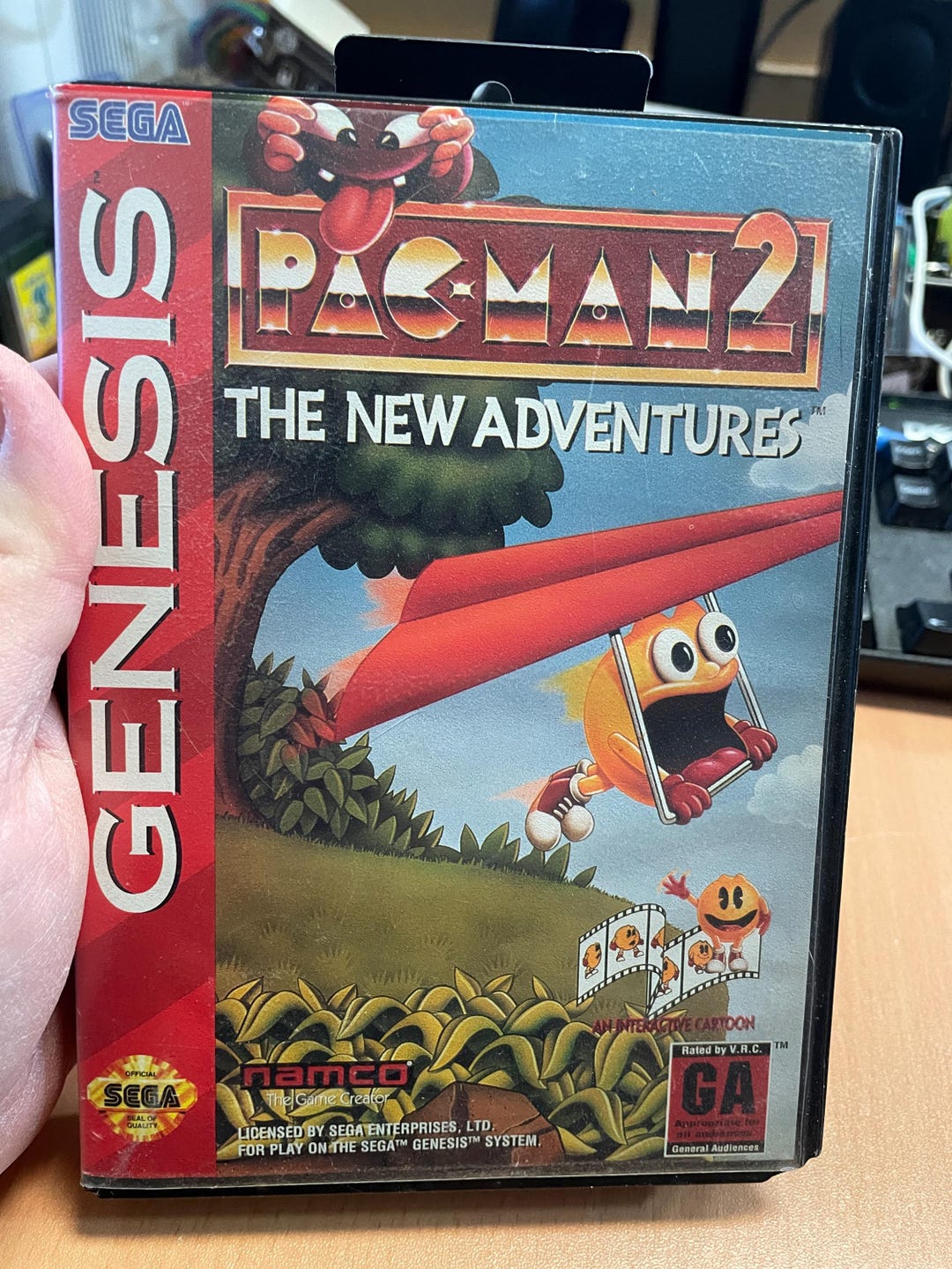 Authentic Sega Genesis Pacman 2 Game - Etsy