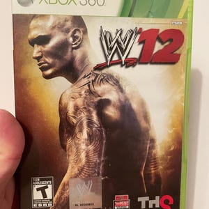 Xbox360 WWE 12 Game