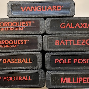 Atari 2600 Spel Silveretiketter Parti 5