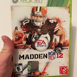 Xbox360 Madden NFL 12  Game