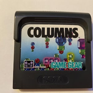 Authentieke Sega Columns Game Cart