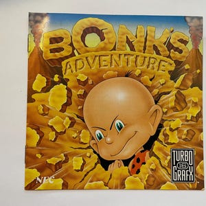 Authentic Bonks Adventure (TG-16) videogamehandleiding