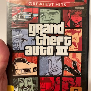 PS2 Grand Theft Auto 3 (Greatest Hits) Game