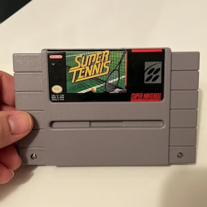 Authentieke Super Nintendo Super-tenniswagen
