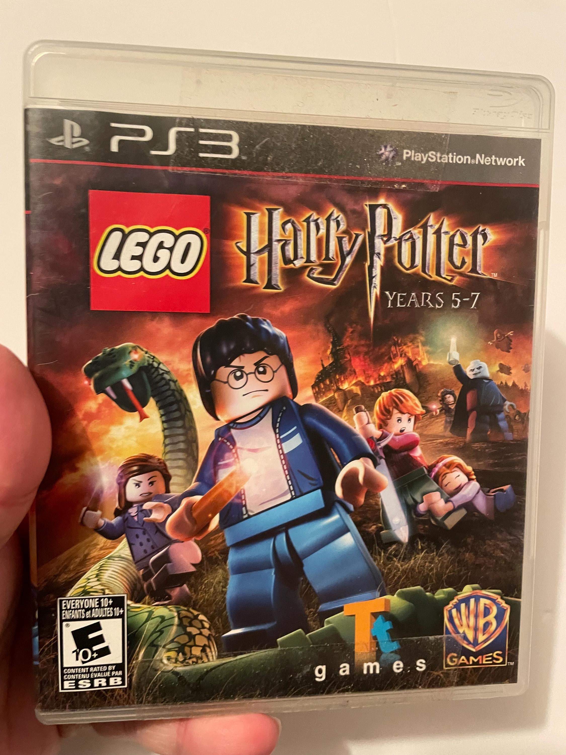 Sony Ps3 Lego Harry Potter Years 5-7 Game - Etsy