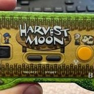 Op maat gemaakte uv-geprinte Harvest Moon-controller voor de Snes