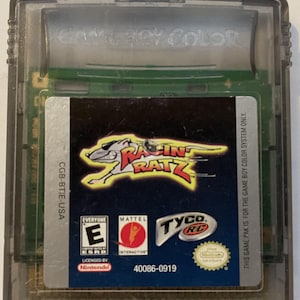 Authentieke Game Boy Color Crazy Rats-gamewagen
