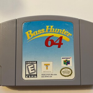 Authentieke Nintendo 64 Bass Hunter 64 Gamecar