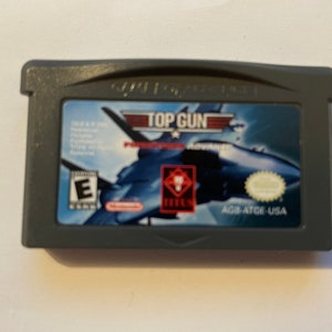 Authentieke Game Boy Advance Top Gun-gamewagen