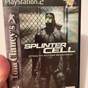 PS2 Splinter Cell Game