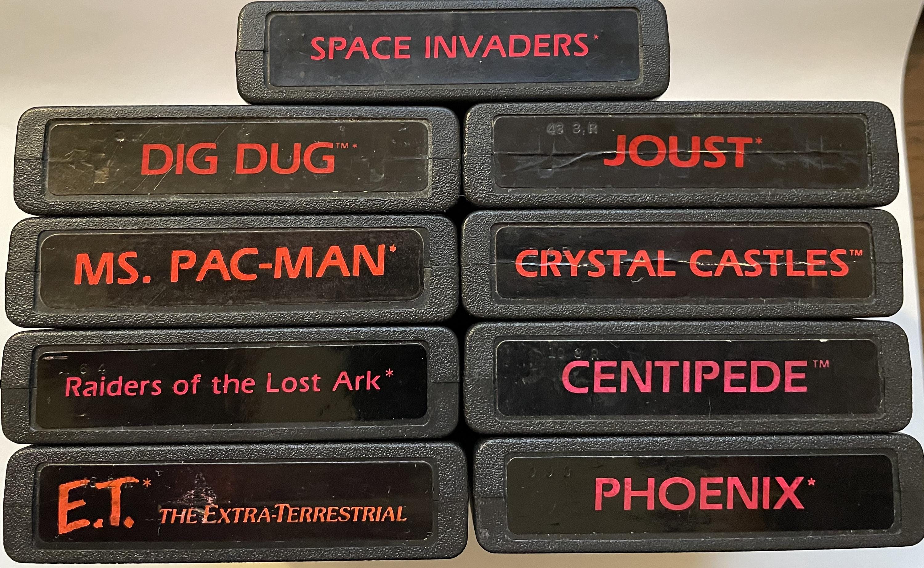 Space Invaders - Atari 2600 VCS Videogame - usage éditorial uniquement Photo Stock - Alamy