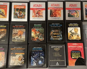 Atari 2600 Gry Brak etykiet końcowych