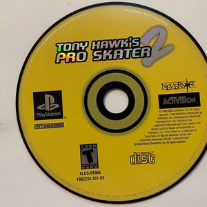 Sony ps1 Loose game Tony Hawk pro skater 2