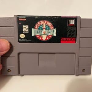 Authentieke Super Nintendo Brunswick World Tournament Champions-wagen