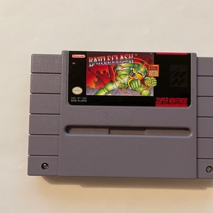 Authentieke Super Nintendo Battle Clash-gamewagen
