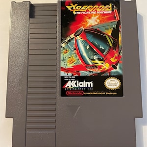 Authentieke Nintendo 'nes' Cybernoid-gamewagen.