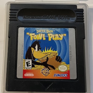 Authentieke Game Boy Daffy Duck-gamewagen