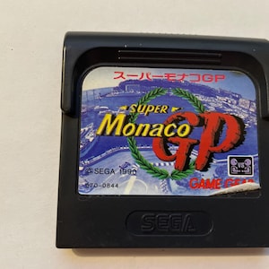 Authentieke Sega Super Monaco GP JAP Game Cart