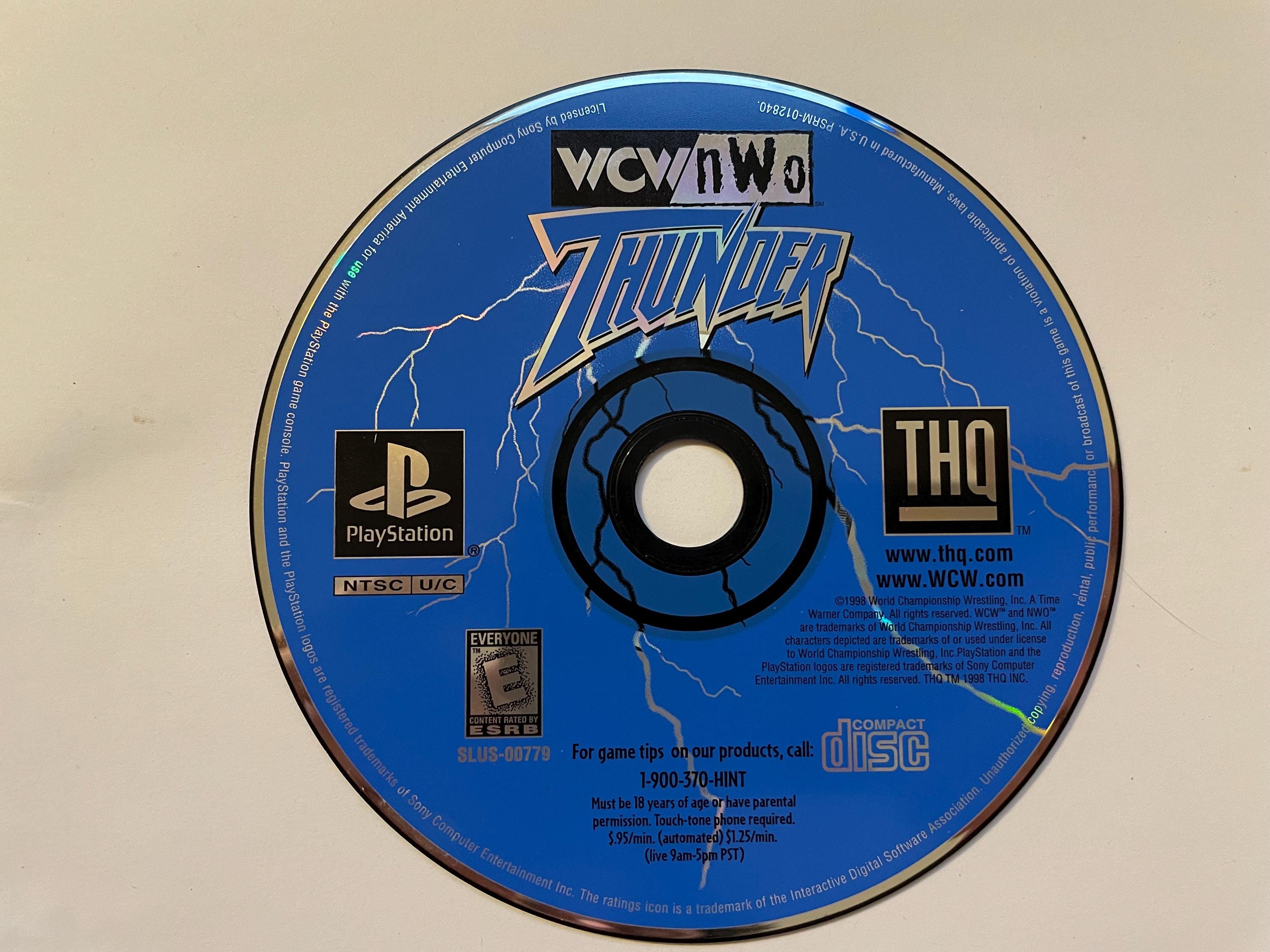 Wcw Thunder / Game Pre-Owned WCW nWo Thunder (Playstation 1, 1998), Game Only