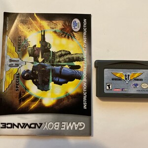 Authentieke Game Boy Ct Special Forces Game Cart met handleiding