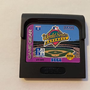Authentieke Sega World Series-honkbalspelwagen