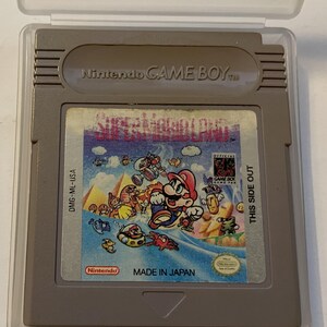 Authentieke Game Boy Mario Land-gamewagen