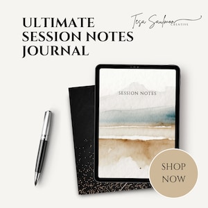 Therapy Session Notes Worksheet