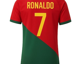 Completo da calcio Ronaldo per bambini / Include maglia, pantaloncini e calzini