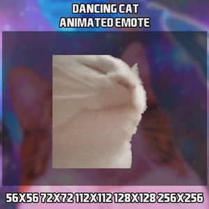Vibing Cat geanimeerde emote voor Twitch, YouTube en Discord