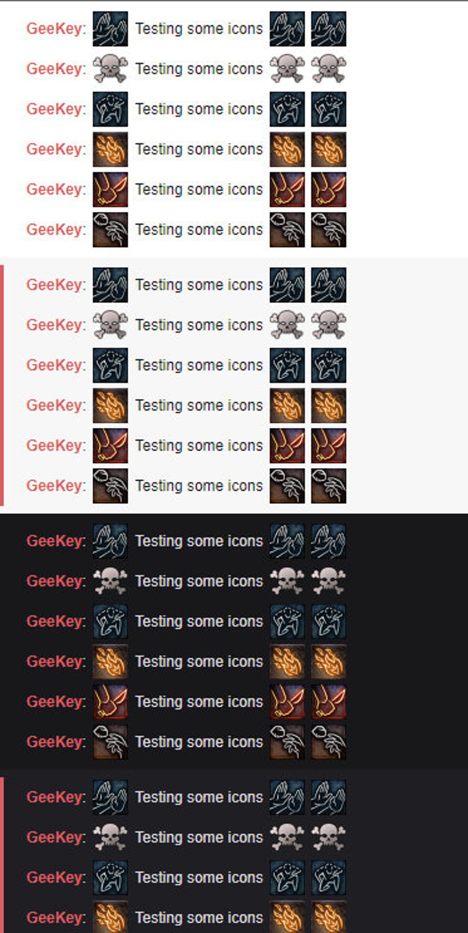 Baldur's Gate 3 Icons and Commands Emote Pack for Twitch, Youtube and