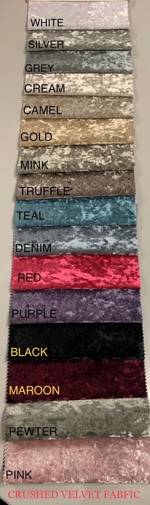 Picture of Ottoman Storage Box Engineered Wood Panel Style Luxurious Plush Velvet ...